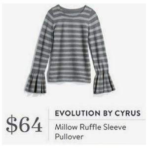 Evolution‎ by Cyrus Gray Bell Sleeve Top